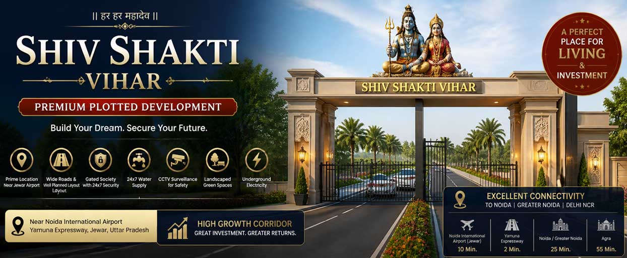 plots near Jewar Airport | shiv shakti vihar